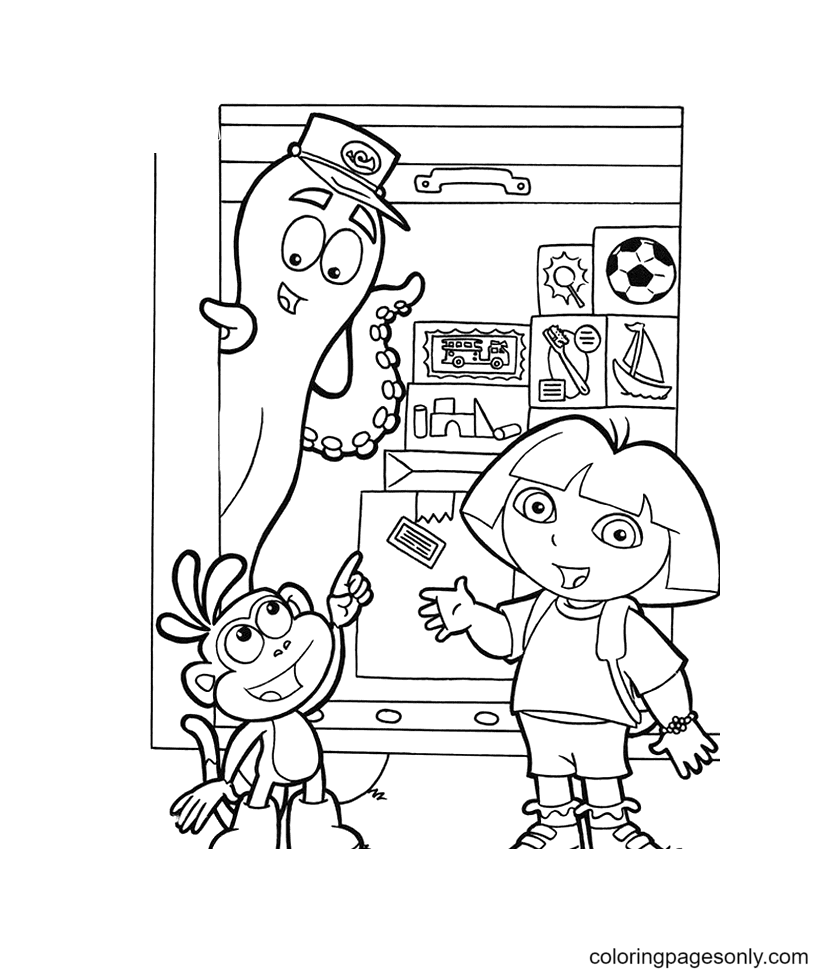 Buy Dora the Explorer Colouring, Stickers & Activities Online at Best  Prices in India - JioMart.