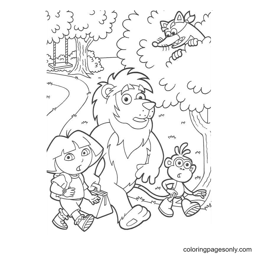 Dora Outline For Colouring | Dora coloring, Dora drawing, Crayola coloring  pages