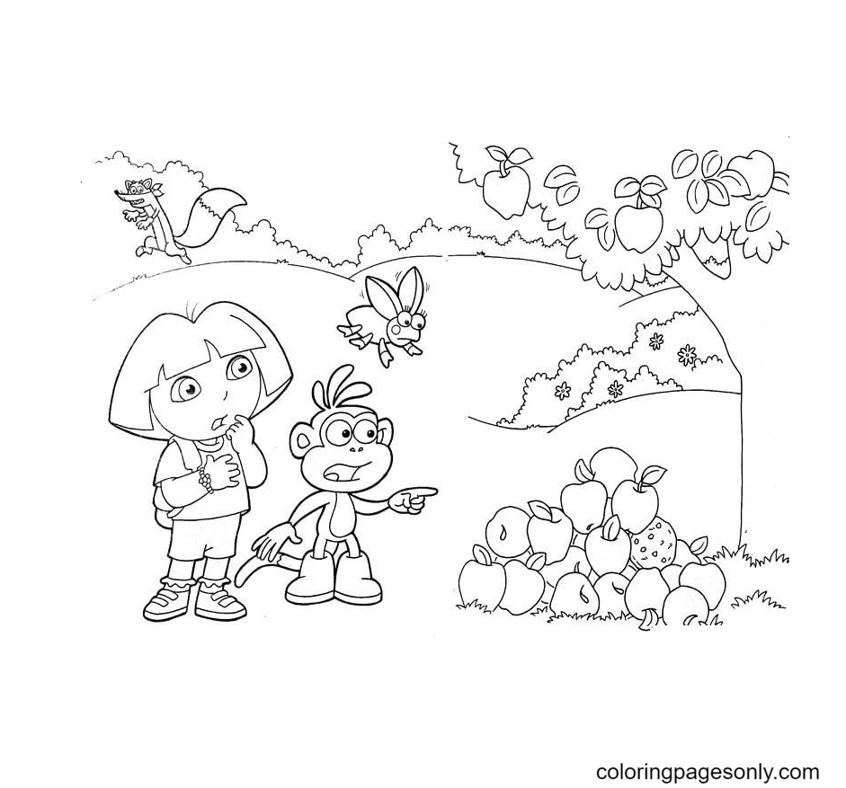 Coloring pages shosh channel - coloring pages for dora the explorer #kids  art and crafts l #colorig_pages shosh channel https://youtu.be/eHt2sGFnuKU  | Facebook