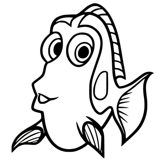 Finding Nemo Coloring Pages Printable for Free Download