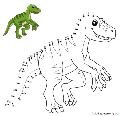 Allosaurus Coloring Pages Printable for Free Download