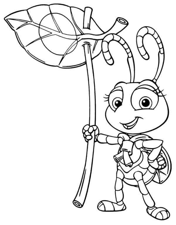 A Bug's Life Coloring Pages Printable for Free Download