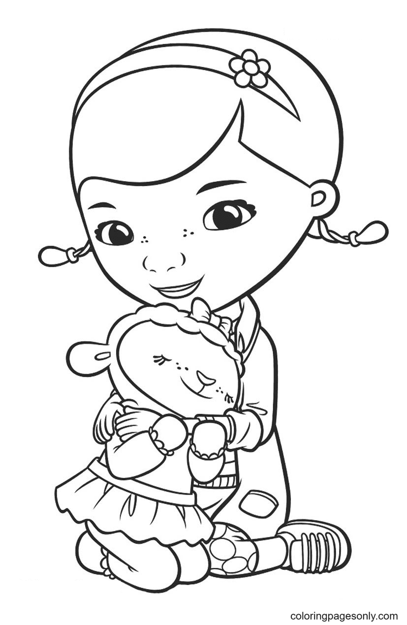 Doc McStuffins Coloring Pages Printable for Free Download