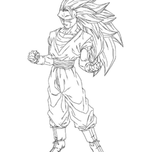 Goku On Cloud Coloring Pages - Son Goku Coloring Pages - Coloring Pages For  Kids And Adults em 2023