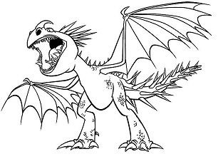 Dragon Coloring Pages Printable for Free Download