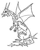 Dragon Coloring Pages Printable for Free Download