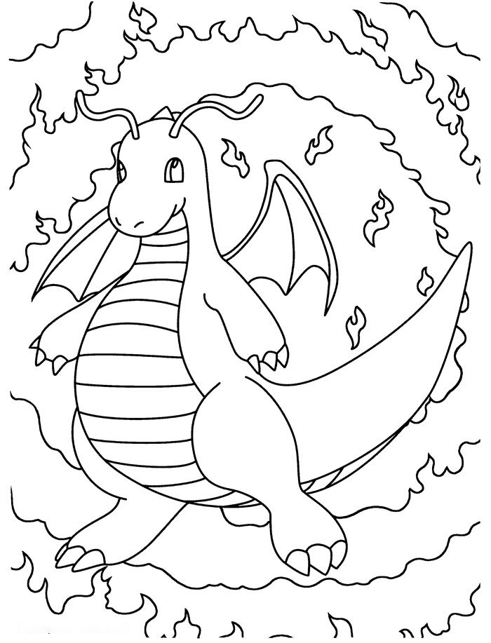 Dragon Coloring Pages Printable for Free Download