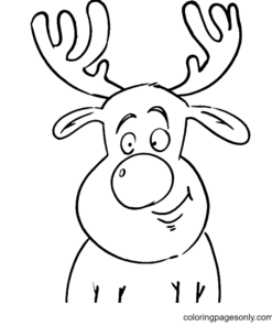 Rudolph Coloring Pages Printable for Free Download