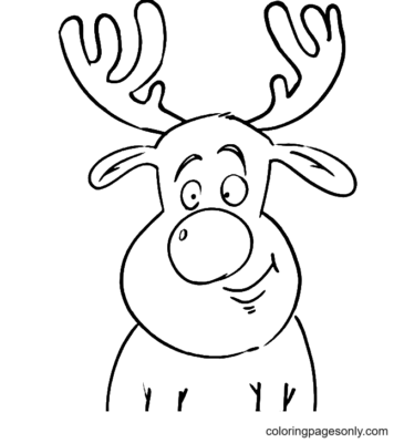 Rudolph Coloring Pages Printable For Free Download