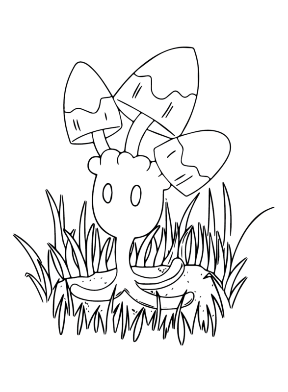 morelull coloring page high quality pokemon