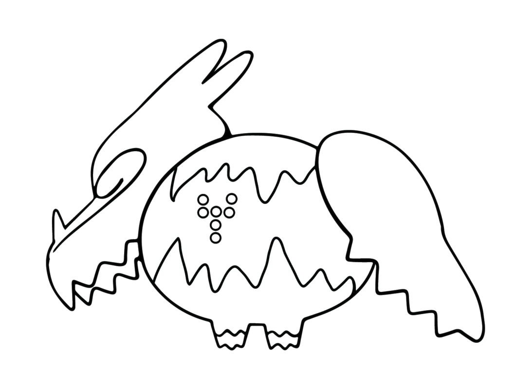 regidrago coloring pages pokemon