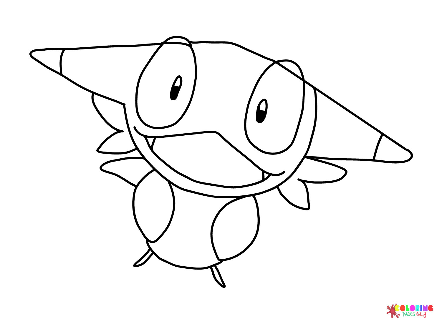 dreepy coloring page online pokemon