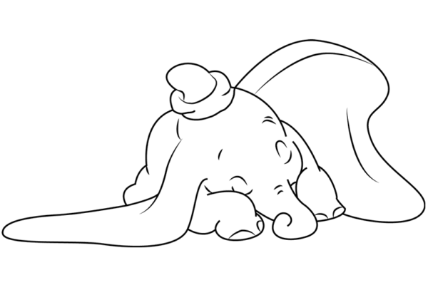 Dumbo Coloring Pages Printable for Free Download