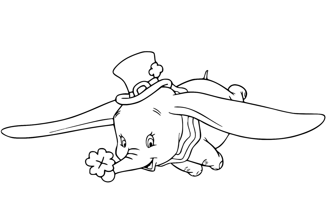 Dumbo Coloring Pages Printable for Free Download