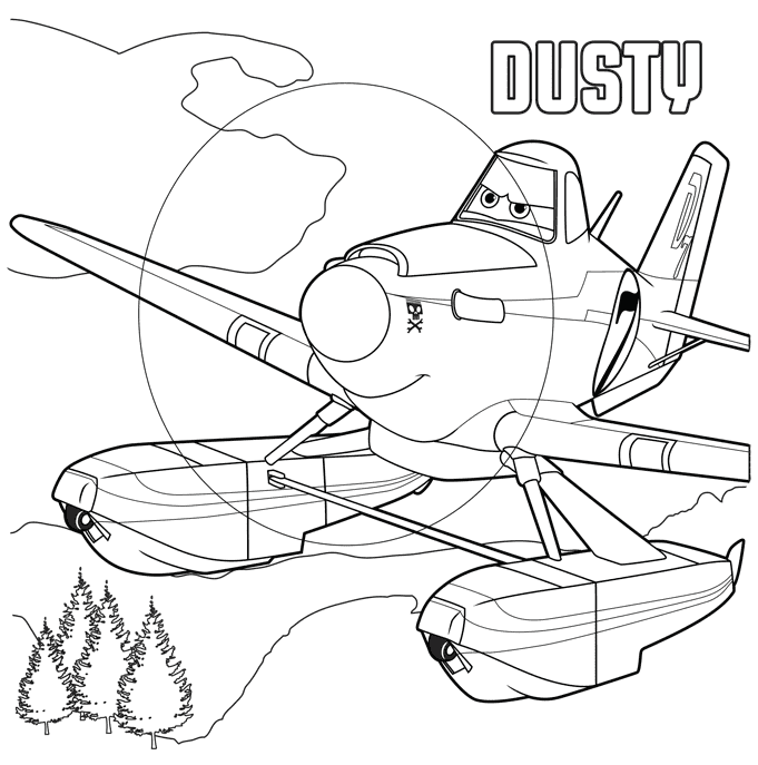 planes 2 coloring pages