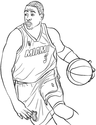 NBA Coloring Pages Printable for Free Download