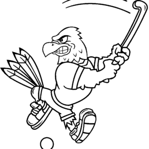 Field Hockey Coloring Pages Printable for Free Download