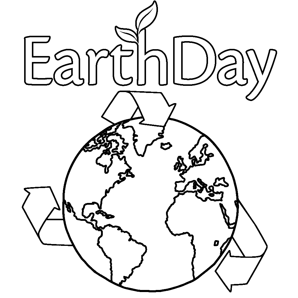 Earth Day Coloring Pages Printable for Free Download