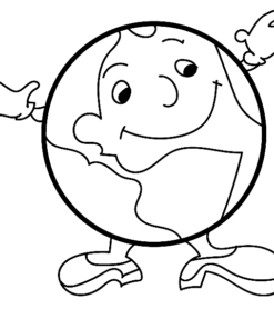 Earth Coloring Pages Printable for Free Download