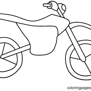 Dirt Bike Coloring Pages Printable for Free Download