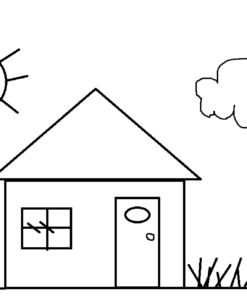 House Coloring Pages Printable for Free Download