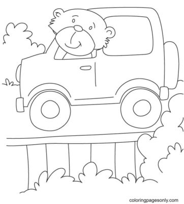 Jeep Coloring Pages Printable for Free Download