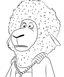 Sing Coloring Pages Printable for Free Download