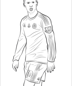 Eden Hazard Coloring Pages Printable for Free Download