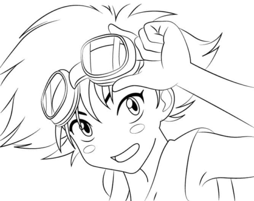 cowboy bebop coloring page online