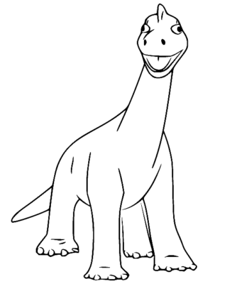 Dinosaur Train Coloring Pages Printable for Free Download