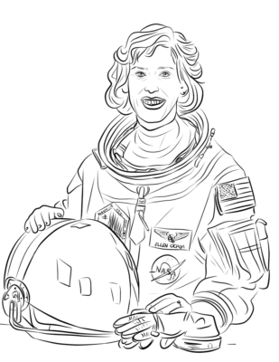 Astronaut Coloring Pages Printable for Free Download