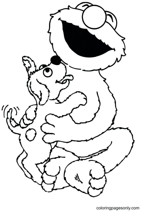 Elmo Coloring Pages Printable for Free Download