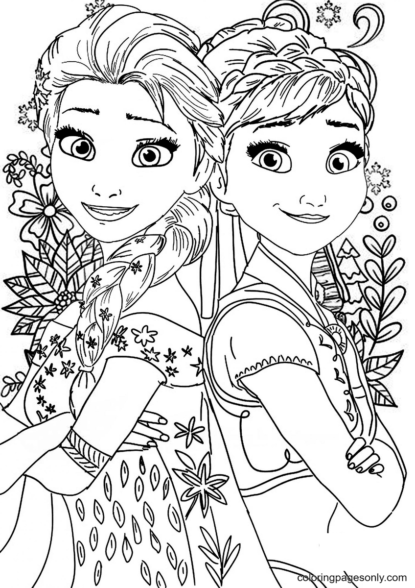 free coloring pages for girls frozen boots