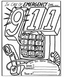 Emergency Coloring Pages Printable for Free Download