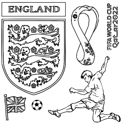 FIFA World Cup 2022 Coloring Pages Printable for Free Download