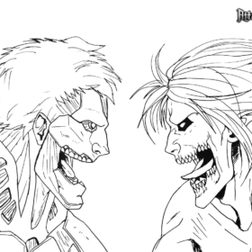 AOT Coloring Pages Printable for Free Download