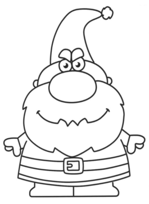 Gnome Coloring Pages Printable for Free Download