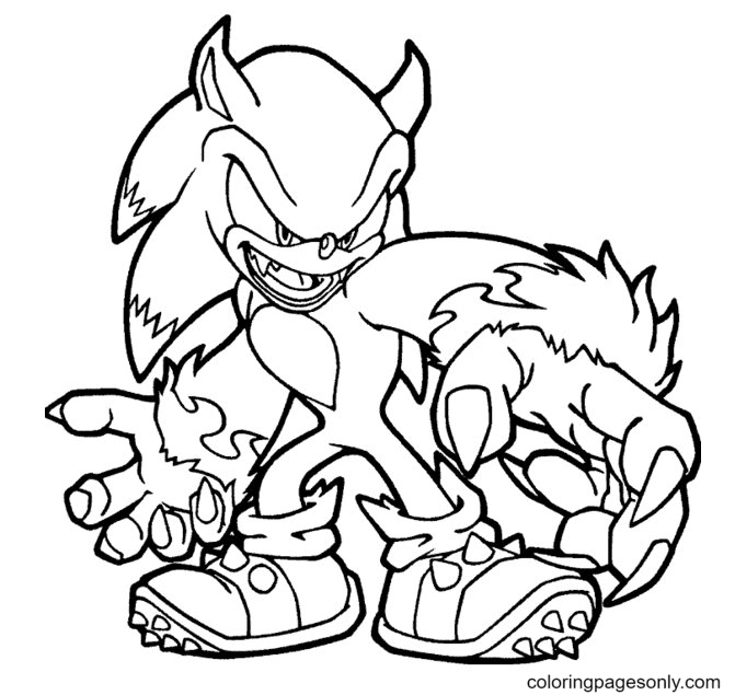 Sonic the Hedgehog 2 Coloring Pages Printable for Free Download