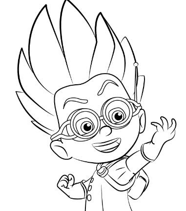 PJ masks Coloring Pages Printable for Free Download