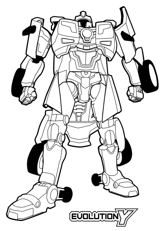 Tobot Coloring Pages Printable for Free Download