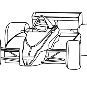 Racing Car Coloring Pages Printable for Free Download