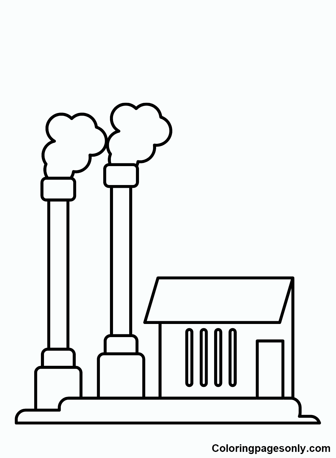 Factory Coloring Pages Printable for Free Download