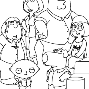 family guy printing pages