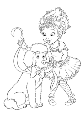 Fancy Nancy Coloring Pages Printable for Free Download