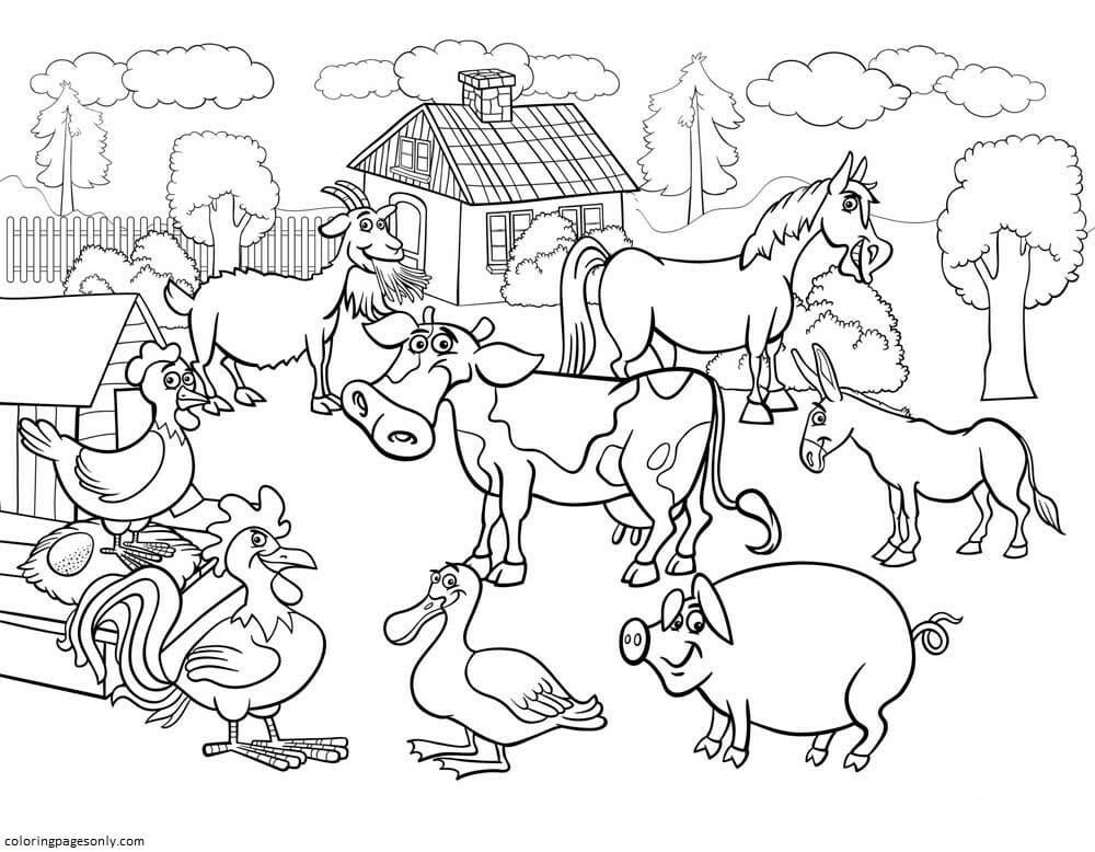 Awesome Jumbo Coloring Book for Kids: 50 Large Animal Coloring Pages [Book]