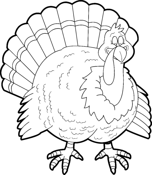 Turkey Coloring Pages Printable for Free Download