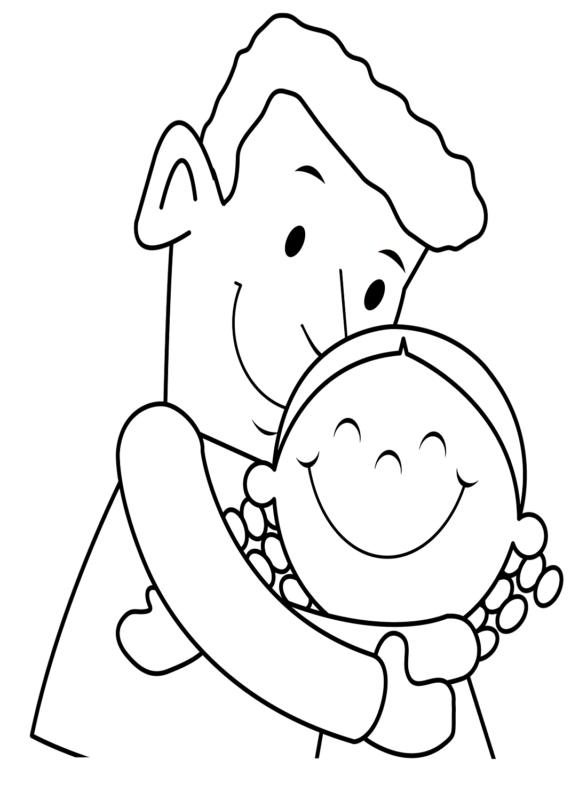 Father's Day Coloring Pages Printable for Free Download