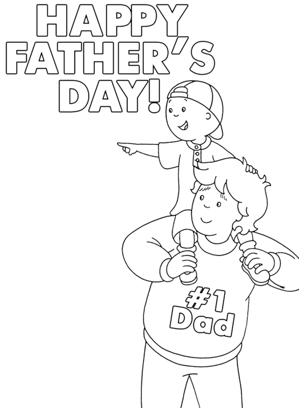 Father's Day Coloring Pages Printable for Free Download