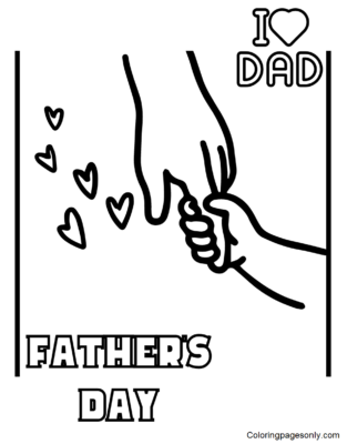 Father's Day Coloring Pages Printable for Free Download