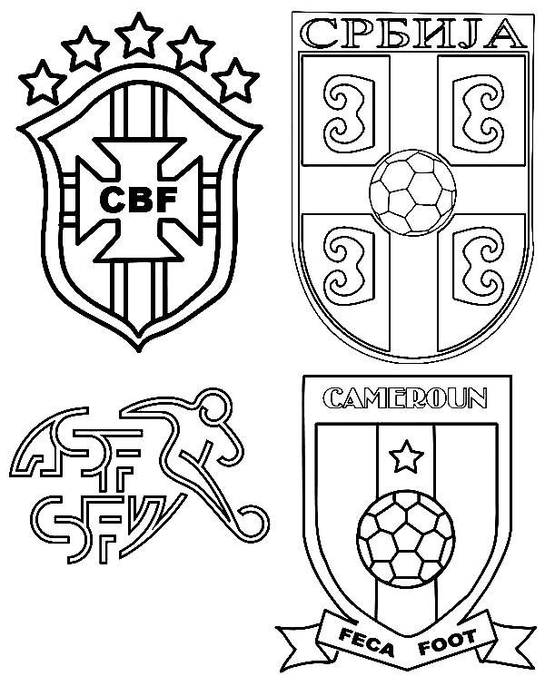 FIFA World Cup 2022 Coloring Pages Printable for Free Download